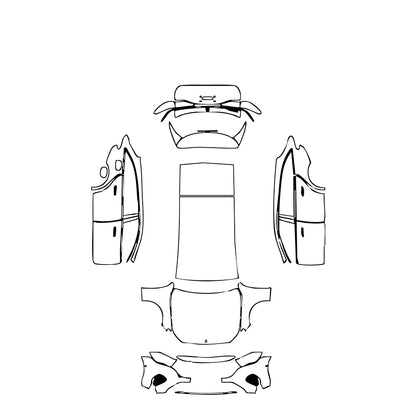Pre-Cut PPF Mercedes-Benz E Class Wagon Estate Base 2025 - PPF-Kits
