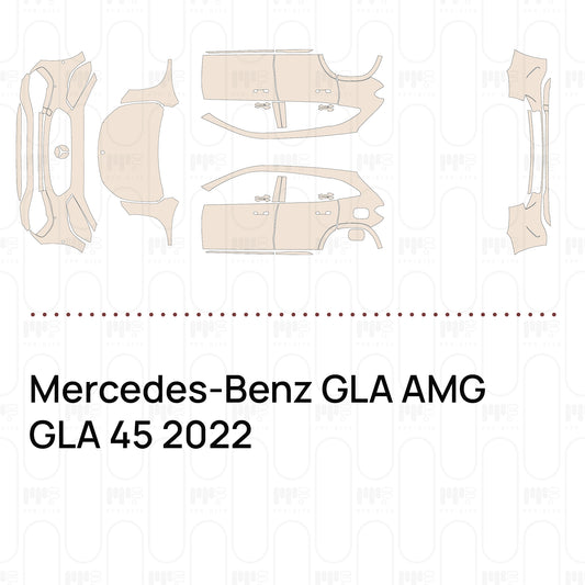 PPF prédécoupé Mercedes-Benz GLA AMG GLA 45 2022