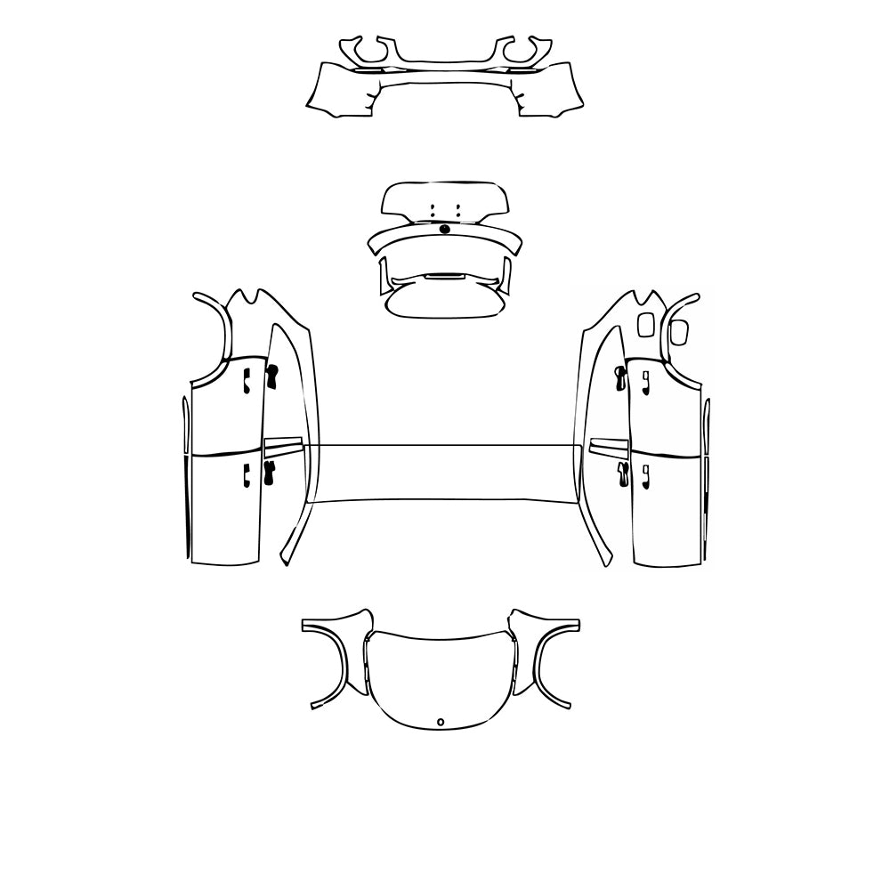 Pre-Cut PPF Mercedes-Benz GLA Base 2024 - PPF-Kits