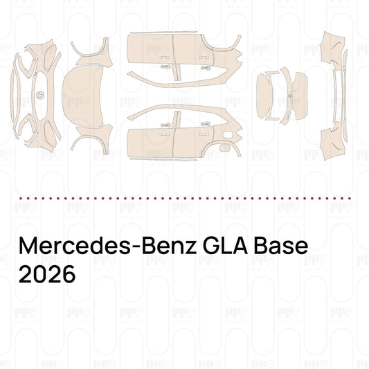 PPF prédécoupé Mercedes-Benz GLA Base 2026