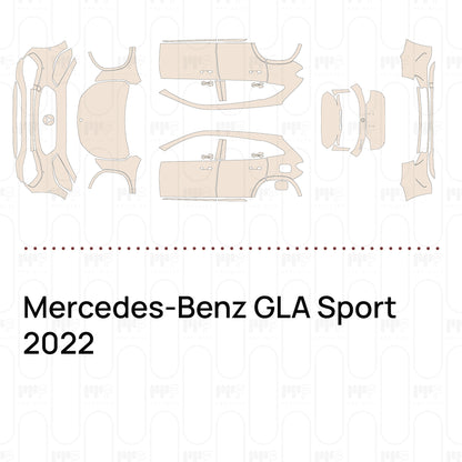 PPF prédécoupé Mercedes-Benz GLA Sport 2022