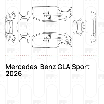 PPF prédécoupé Mercedes-Benz GLA Sport 2026