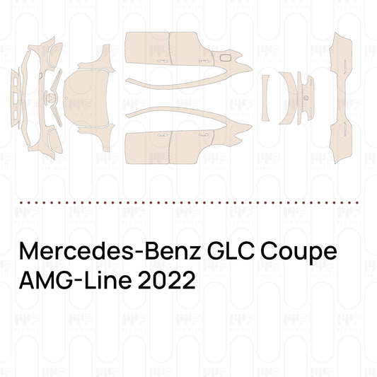 PPF prédécoupé Mercedes-Benz GLC Coupe AMG-Line 2022