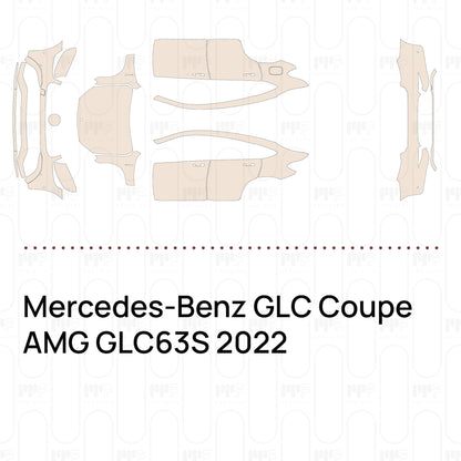 PPF prédécoupé Mercedes-Benz GLC Coupe AMG GLC63S 2022