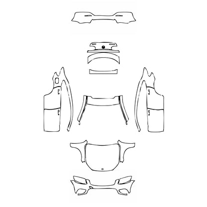 Pre-Cut PPF Mercedes-Benz GLC Coupe Base 2019 - PPF-Kits