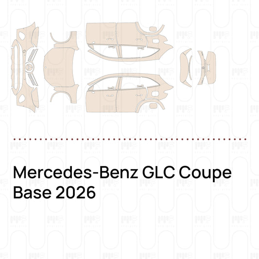 PPF prédécoupé Mercedes-Benz GLC Coupe Base 2026