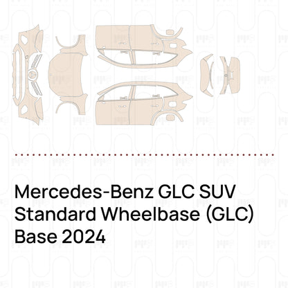 PPF prédécoupé Mercedes-Benz GLC SUV Standard Wheelbase (GLC) Base 2024