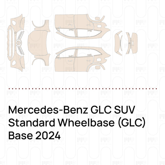 PPF prédécoupé Mercedes-Benz GLC SUV Standard Wheelbase (GLC) Base 2024