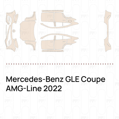 PPF prédécoupé Mercedes-Benz GLE Coupe AMG-Line 2022