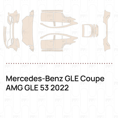 PPF prédécoupé Mercedes-Benz GLE Coupe AMG GLE 53 2022