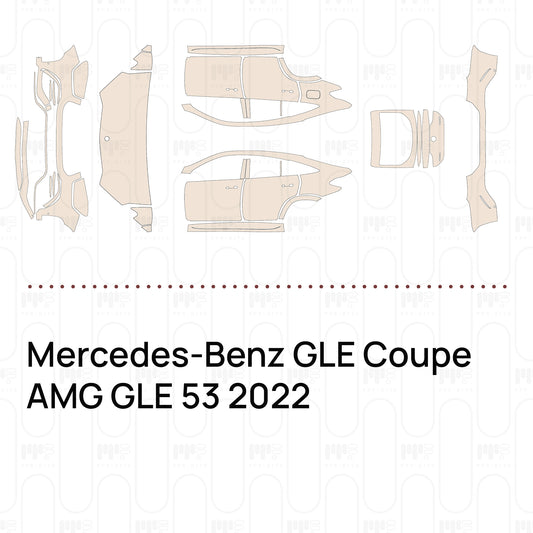 PPF prédécoupé Mercedes-Benz GLE Coupe AMG GLE 53 2022