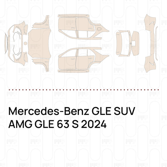 PPF prédécoupé Mercedes-Benz GLE SUV AMG GLE 63 S 2024