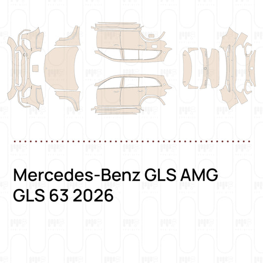 PPF prédécoupé Mercedes-Benz GLS AMG GLS 63 2026