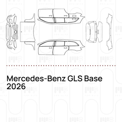 PPF prédécoupé Mercedes-Benz GLS Base 2026