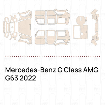 PPF prédécoupé Mercedes-Benz G Class AMG G63 2022