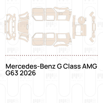 PPF prédécoupé Mercedes-Benz G Class AMG G63 2026