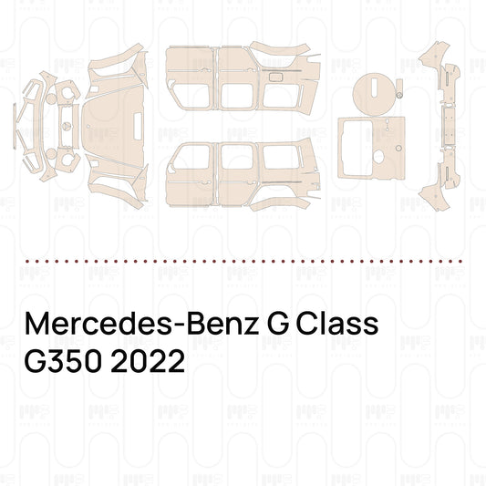 PPF prédécoupé Mercedes-Benz G Class G350 2022