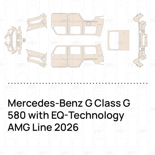 PPF prédécoupé Mercedes-Benz G Class G 580 with EQ-Technology AMG Line 2026