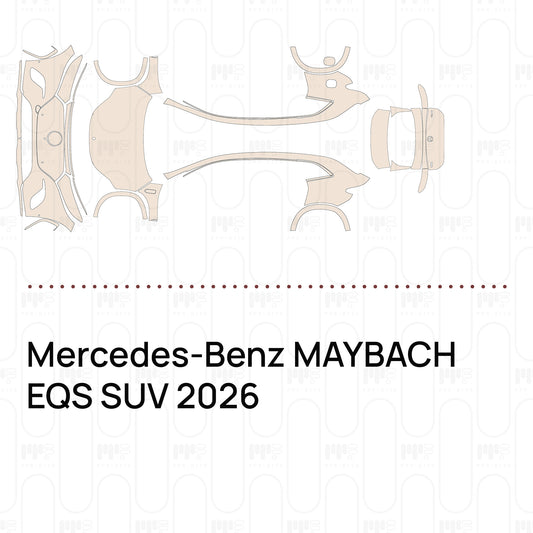 PPF prédécoupé Mercedes-Benz MAYBACH EQS SUV 2026