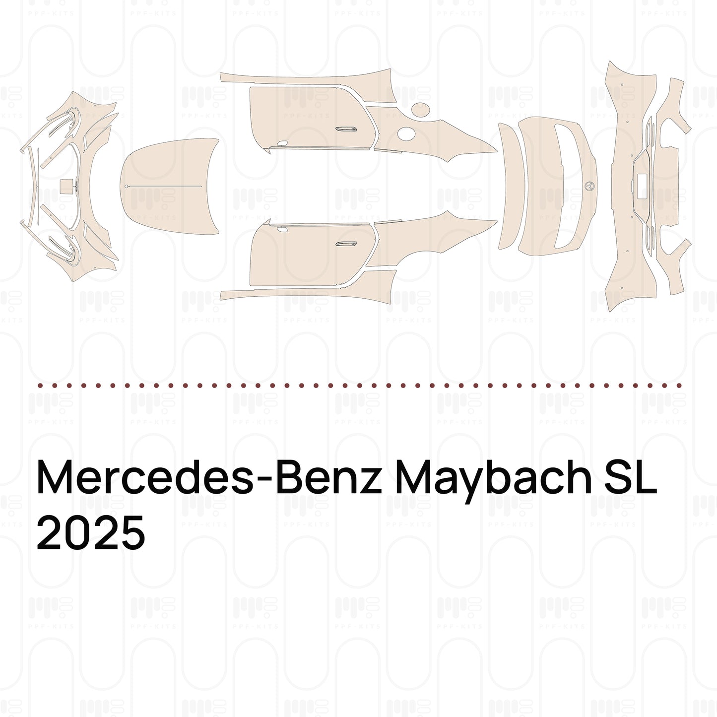 PPF prédécoupé Mercedes-Benz Maybach SL 2025