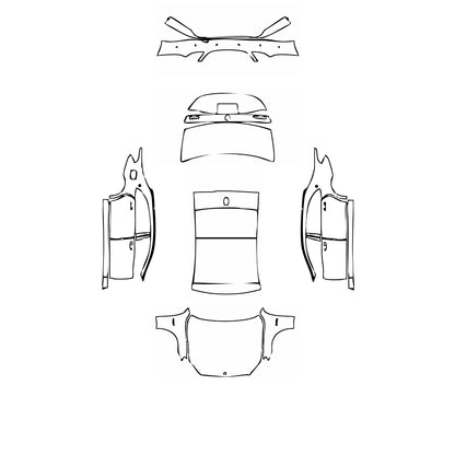 Pre-Cut PPF Mercedes-Benz Maybach S Class S450 2019 - PPF-Kits