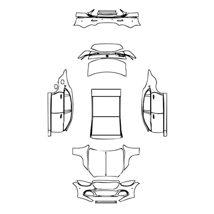 Pre-Cut PPF Mercedes-Benz Maybach S Class S680 2024 - PPF-Kits