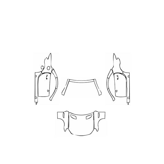 Pre-Cut PPF Mercedes-Benz SLC base 2018 - PPF-Kits