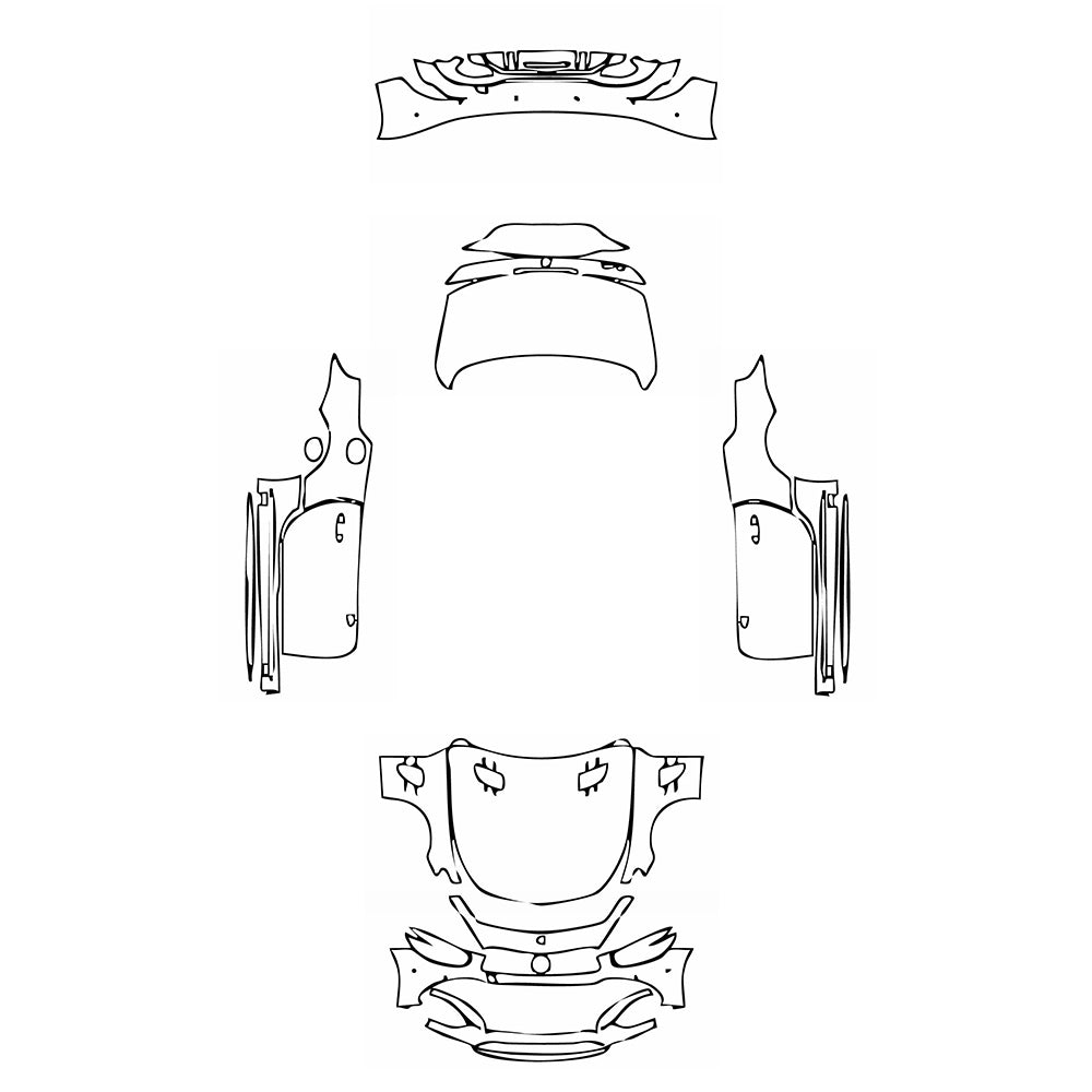 Pre-Cut PPF Mercedes-Benz SL Roadster 2016 - PPF-Kits