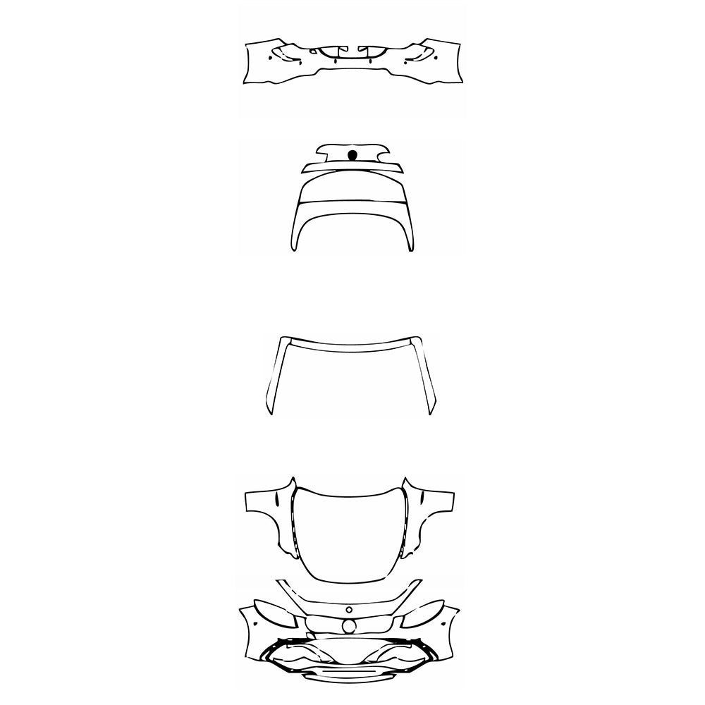 Pre-Cut PPF Mercedes-Benz S Class Cabriolet AMG S63 2019 - PPF-Kits