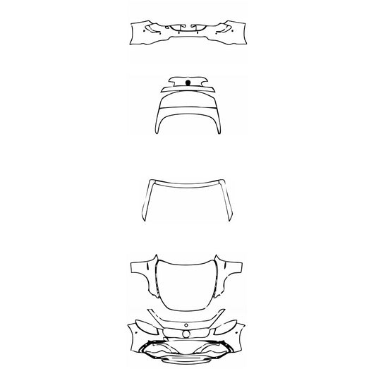 Pre-Cut PPF Mercedes-Benz S Class Cabriolet AMG S63 2019 - PPF-Kits