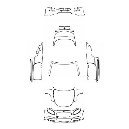 Pre-Cut PPF Mercedes-Benz S Class Cabriolet Base 2018 - PPF-Kits