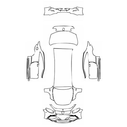 Pre-Cut PPF Mercedes-Benz S Class Coupe AMG S63 2019 - PPF-Kits