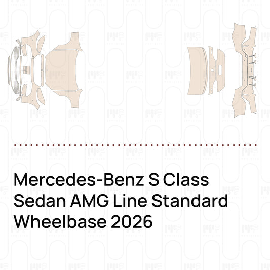 PPF prédécoupé Mercedes-Benz S Class Sedan AMG Line Standard Wheelbase 2026