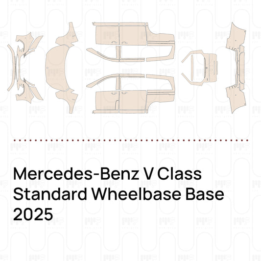 PPF prédécoupé Mercedes-Benz V Class Standard Wheelbase Base 2025