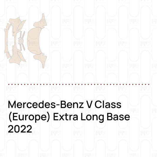 PPF prédécoupé Mercedes-Benz V Class (Europe) Extra Long Base 2022