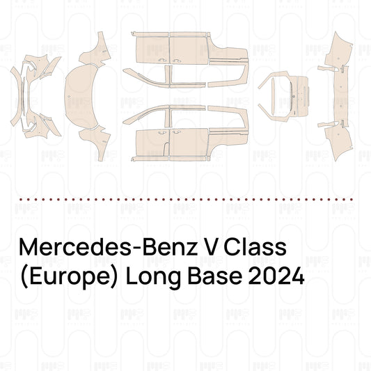 PPF prédécoupé Mercedes-Benz V Class (Europe) Long Base 2024