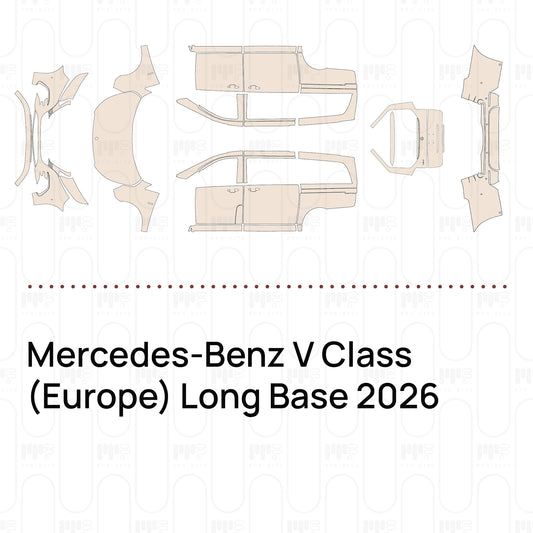 PPF prédécoupé Mercedes-Benz V Class (Europe) Long Base 2026