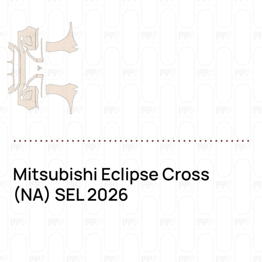 PPF prédécoupé Mitsubishi Eclipse Cross (NA) SEL 2026