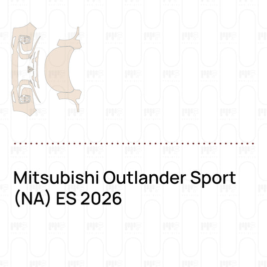 PPF prédécoupé Mitsubishi Outlander Sport (NA) ES 2026