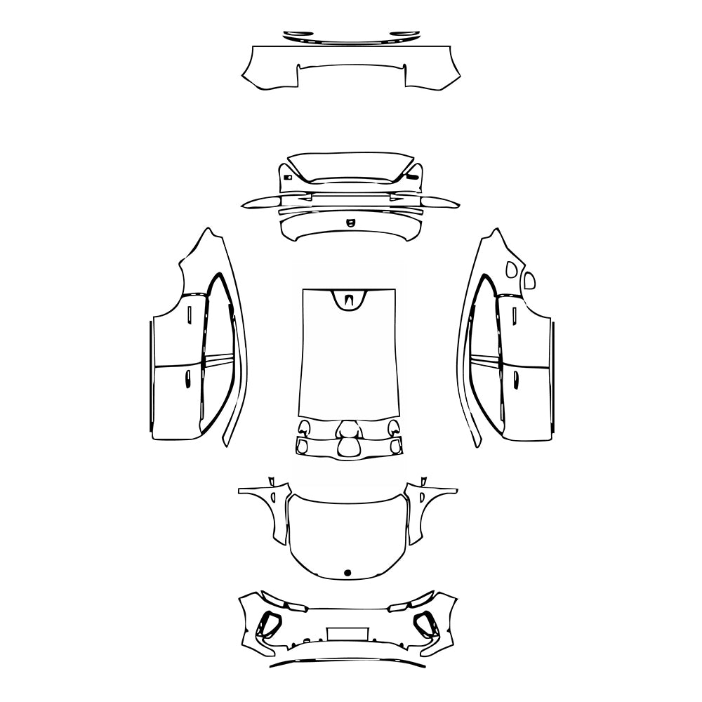 Pre-Cut PPF NIO EC6 2025 - PPF-Kits