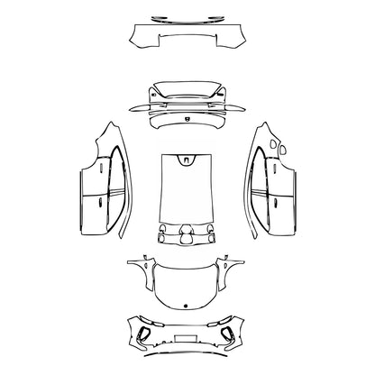 Pre-Cut PPF NIO EC6 2025 - PPF-Kits