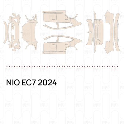 PPF prédécoupé NIO EC7 2024