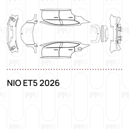 PPF prédécoupé NIO ET5 2026