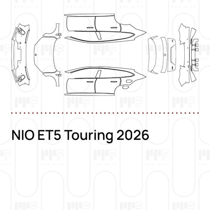 PPF prédécoupé NIO ET5 Touring 2026