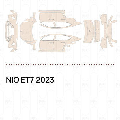 PPF prédécoupé NIO ET7 2023