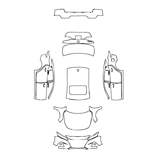 Pre-Cut PPF Nissan Altima (CN) 2020 - PPF-Kits