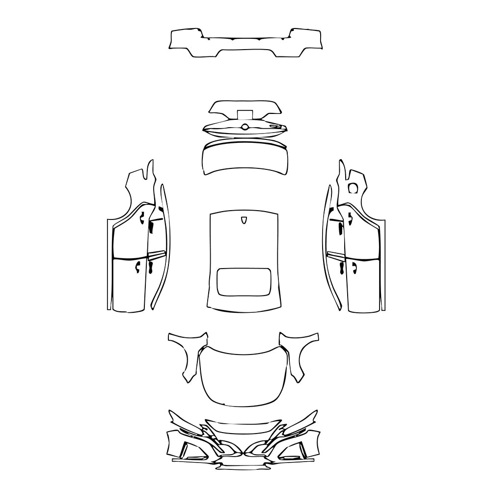 Pre-Cut PPF Nissan Altima (US) S 2024 - PPF-Kits