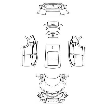 Pre-Cut PPF Nissan Ariya (CN) 2022 - PPF-Kits