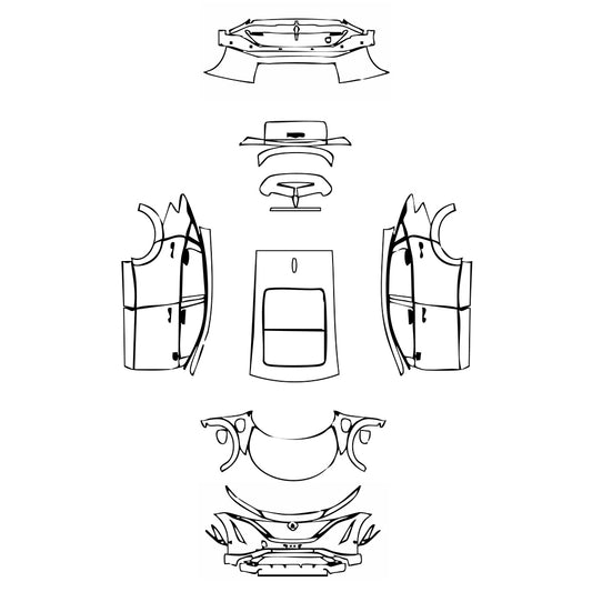 Pre-Cut PPF Nissan Ariya (CN) 2024 - PPF-Kits