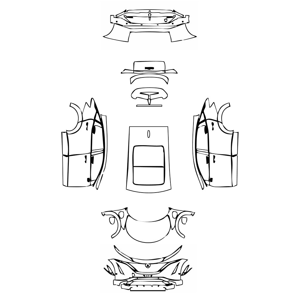 Pre-Cut PPF Nissan Ariya (CN) 2025 - PPF-Kits